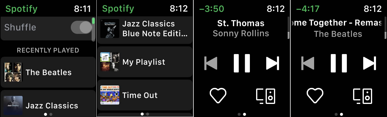 How to use spotify on apple watch